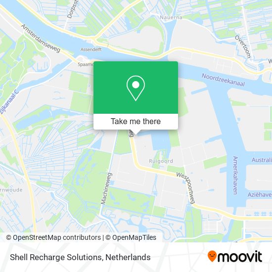 Shell Recharge Solutions map