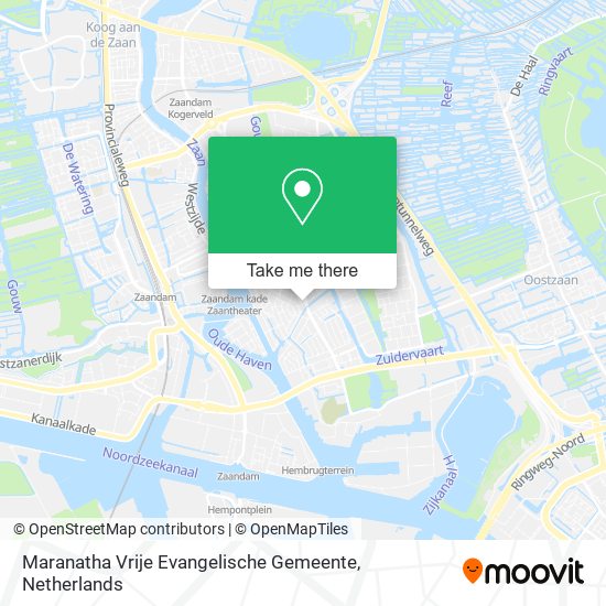 Maranatha Vrije Evangelische Gemeente map