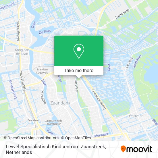 Levvel Specialistisch Kindcentrum Zaanstreek map