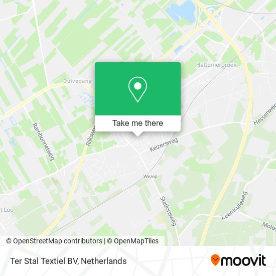 Ter Stal Textiel BV map