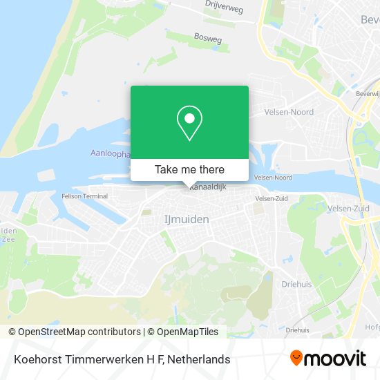 Koehorst Timmerwerken H F map