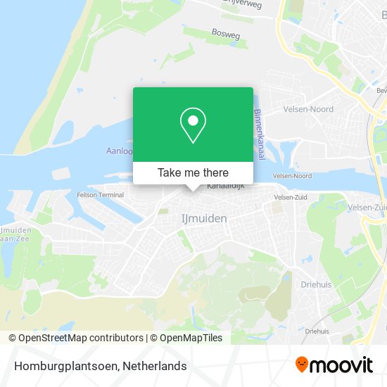 Homburgplantsoen map