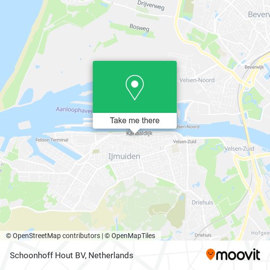 Schoonhoff Hout BV map