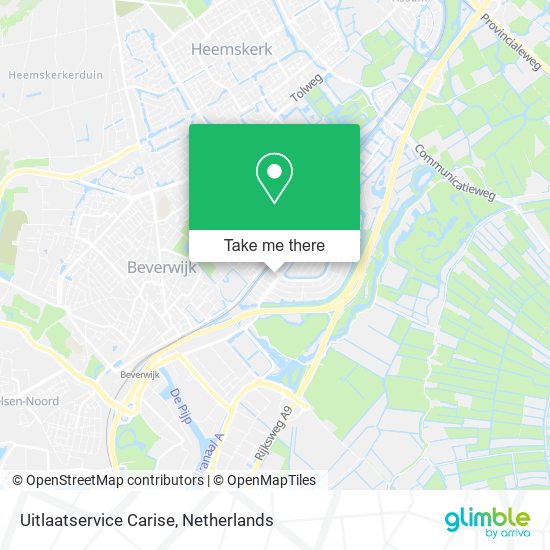 Uitlaatservice Carise map