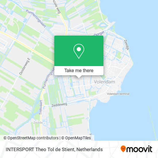 INTERSPORT Theo Tol de Stient map