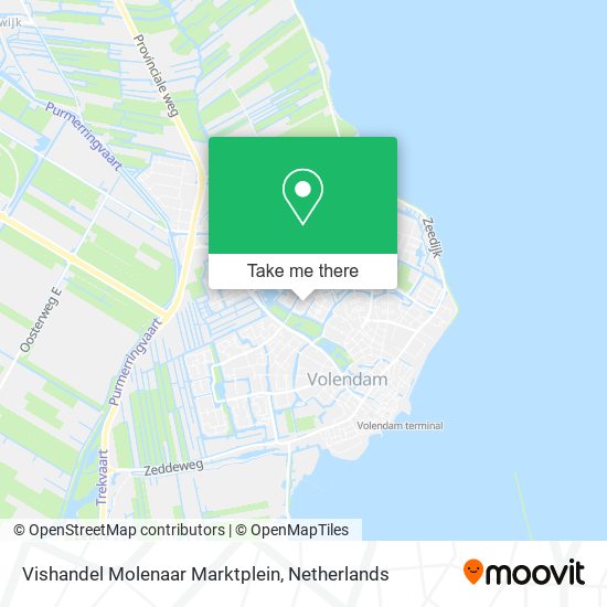 Vishandel Molenaar Marktplein Karte