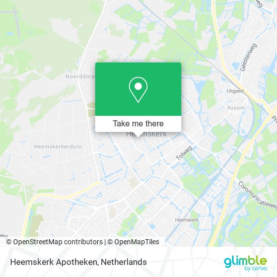 Heemskerk Apotheken map