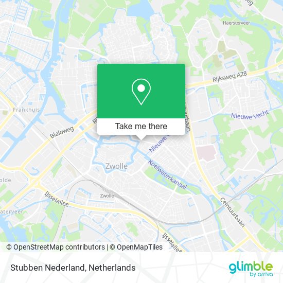 Stubben Nederland map