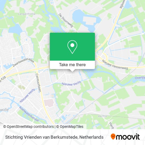 Stichting Vrienden van Berkumstede Karte