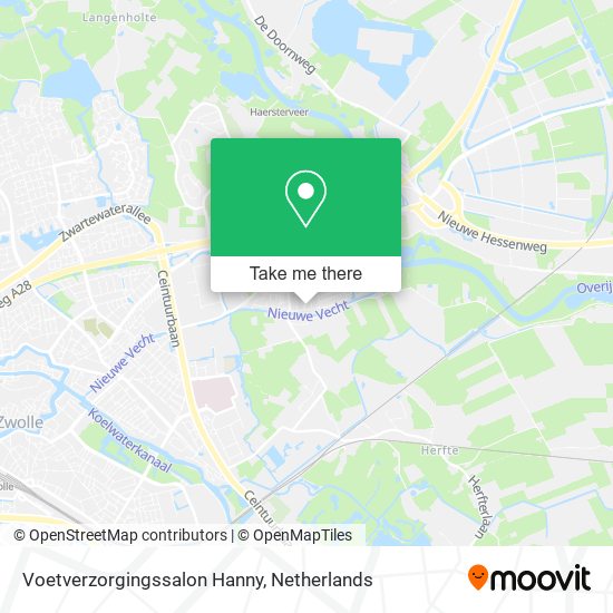 Voetverzorgingssalon Hanny map