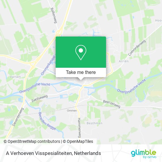 A Verhoeven Visspesialiteiten map