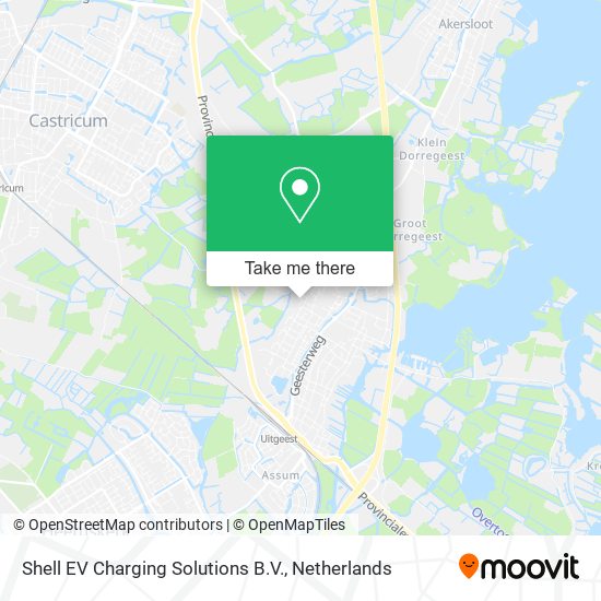 Shell EV Charging Solutions B.V. map