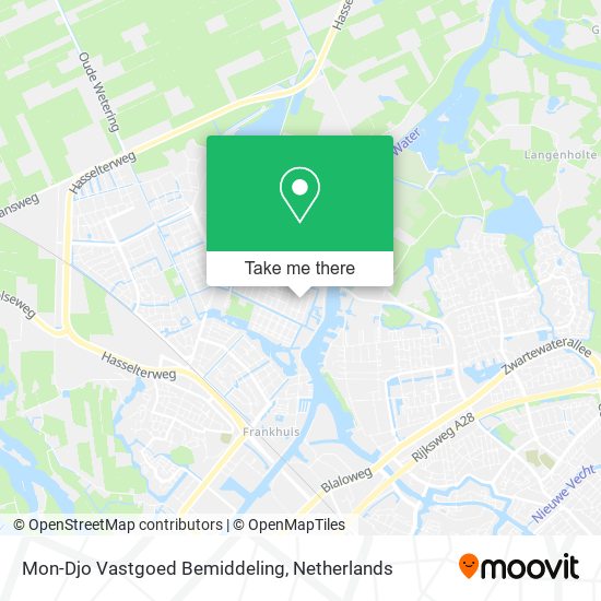 Mon-Djo Vastgoed Bemiddeling map