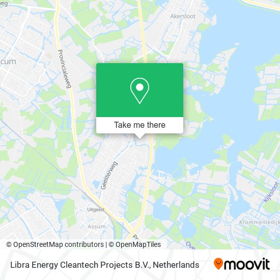 Libra Energy Cleantech Projects B.V. map