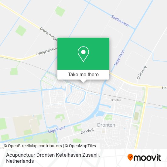 Acupunctuur Dronten Ketelhaven Zusanli Karte