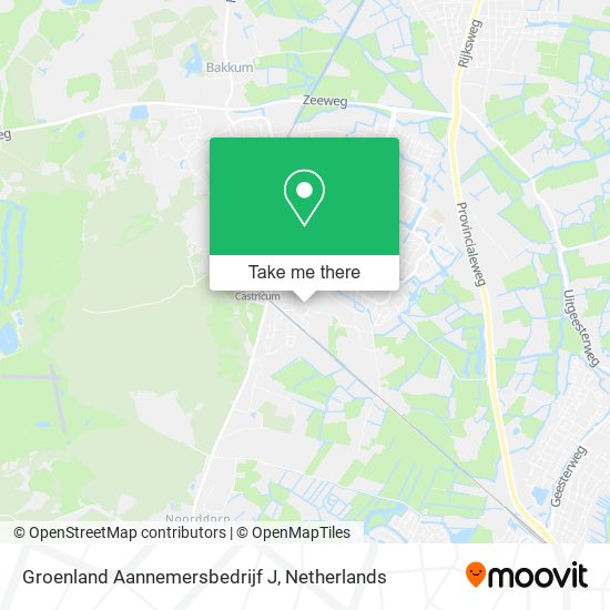 Groenland Aannemersbedrijf J map