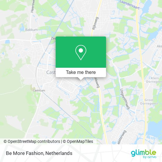 Be More Fashion map