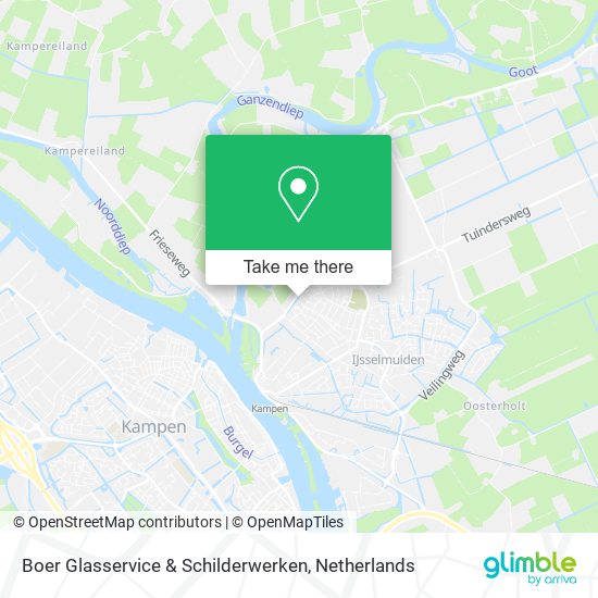 Boer Glasservice & Schilderwerken map