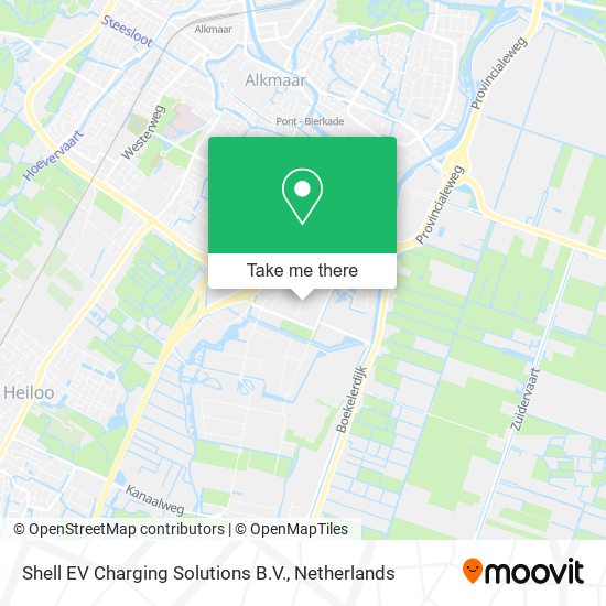 Shell EV Charging Solutions B.V. map