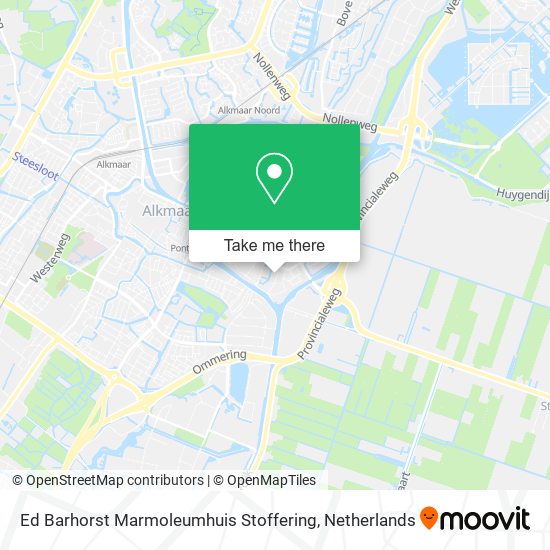 Ed Barhorst Marmoleumhuis Stoffering map