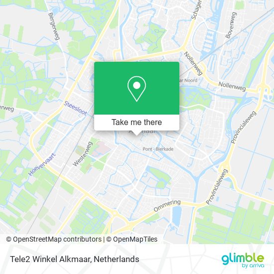 Tele2 Winkel Alkmaar Karte