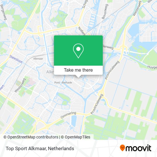 Top Sport Alkmaar Karte