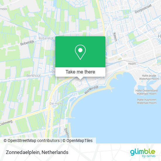 Zonnedaelplein map
