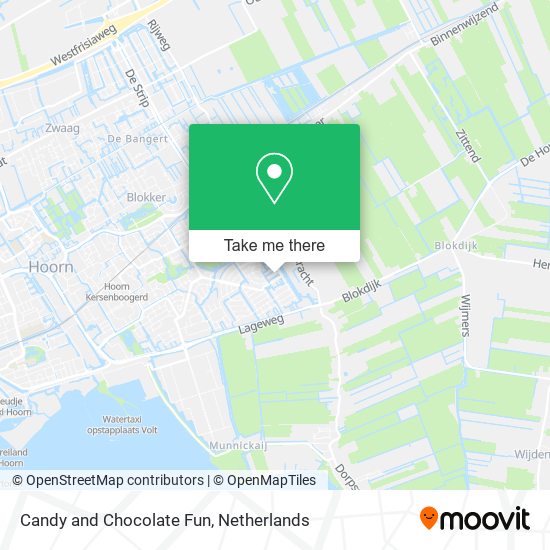 Candy and Chocolate Fun map