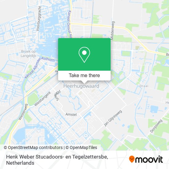 Henk Weber Stucadoors- en Tegelzettersbe map