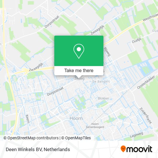 Deen Winkels BV map