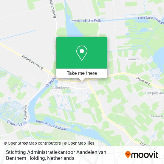 Stichting Administratiekantoor Aandelen van Benthem Holding Karte