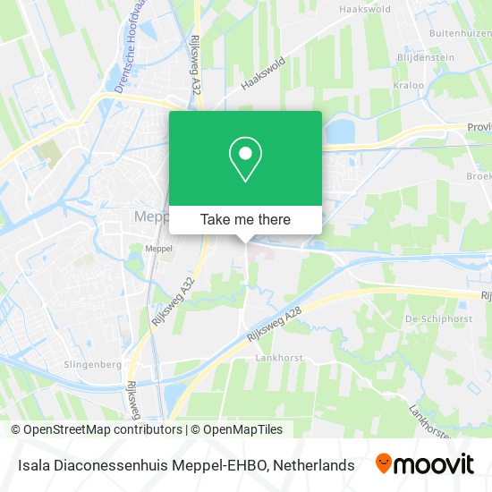 Isala Diaconessenhuis Meppel-EHBO map