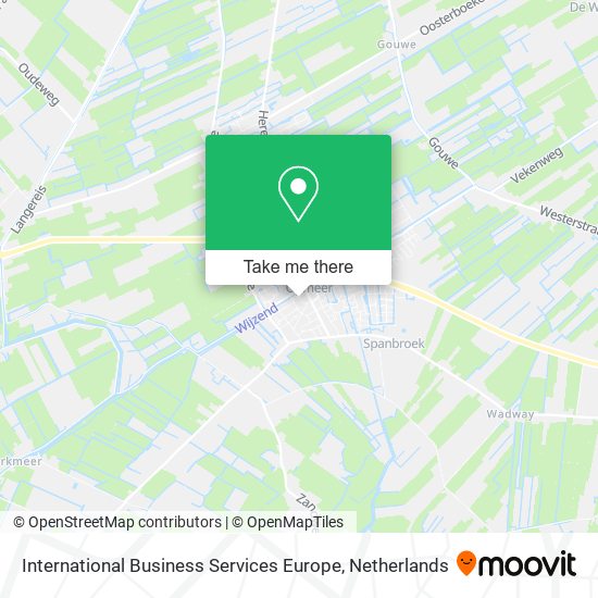 International Business Services Europe Karte