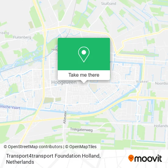 Transport4transport Foundation Holland map