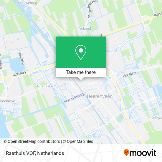 Raethuis VOF map