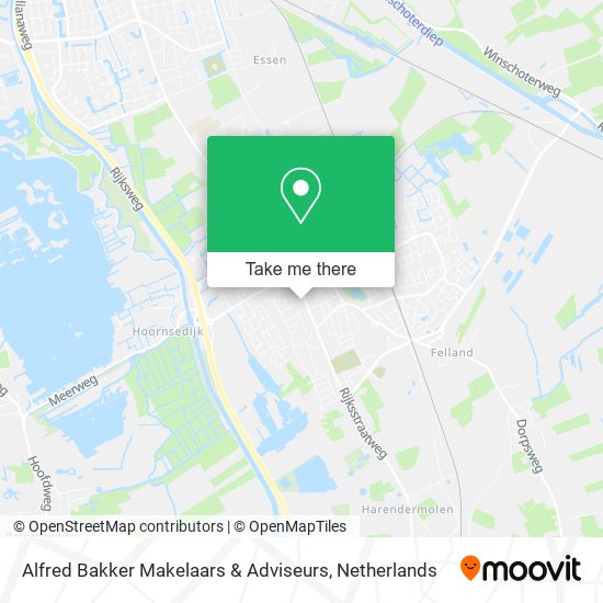 Alfred Bakker Makelaars & Adviseurs map