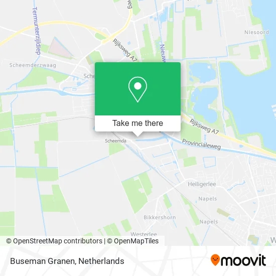 Buseman Granen map