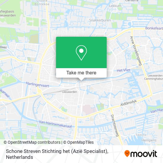 Schone Streven Stichting het (Azië Specialist) Karte