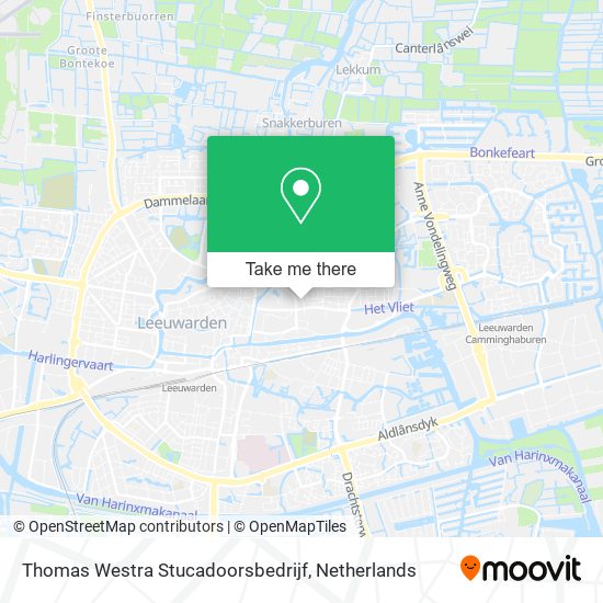 Thomas Westra Stucadoorsbedrijf map