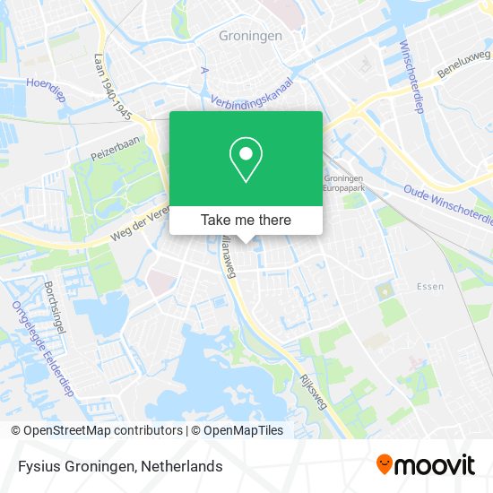 Fysius Groningen Karte