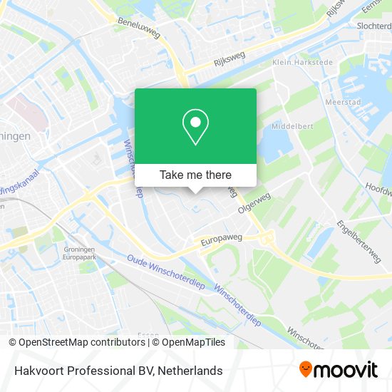 Hakvoort Professional BV map