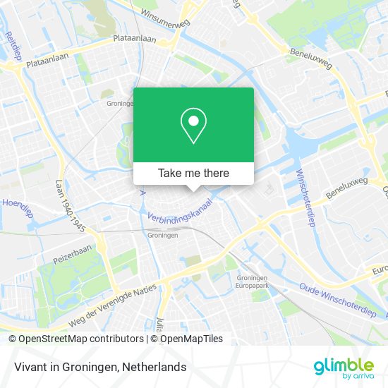 Vivant in Groningen map