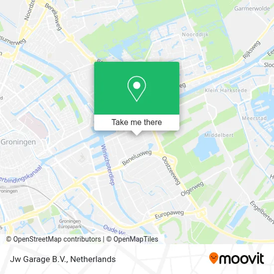 Jw Garage B.V. map