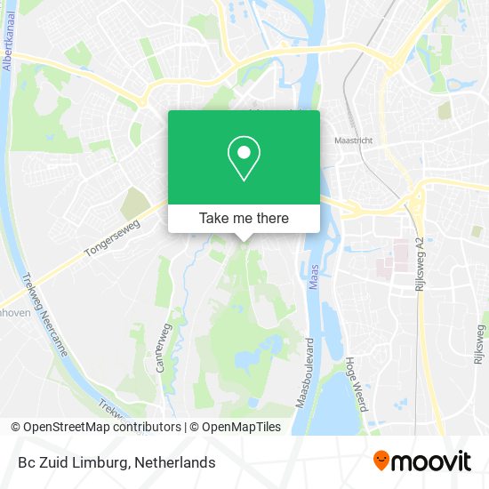 Bc Zuid Limburg map