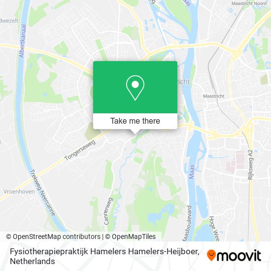 Fysiotherapiepraktijk Hamelers Hamelers-Heijboer Karte