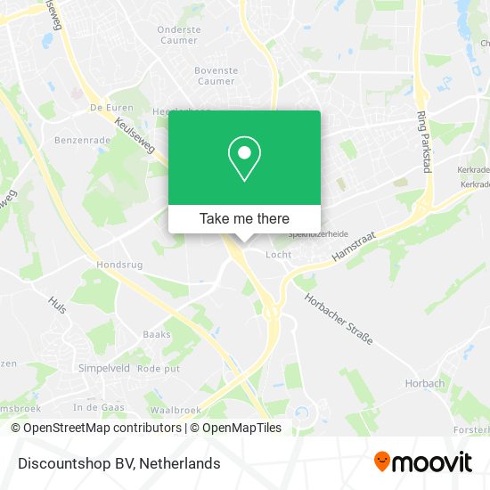 Discountshop BV map