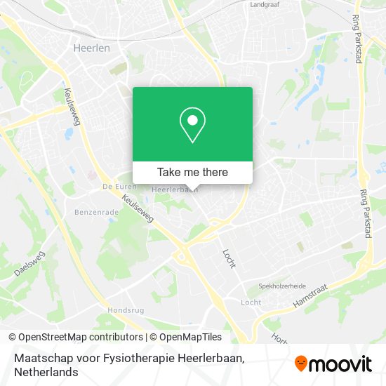 Maatschap voor Fysiotherapie Heerlerbaan map