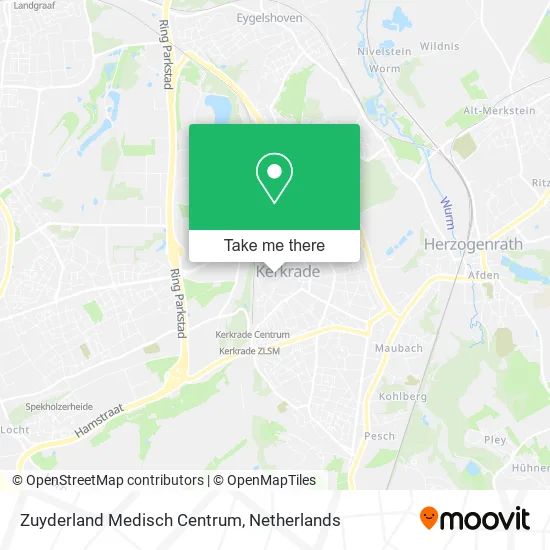 Zuyderland Medisch Centrum map