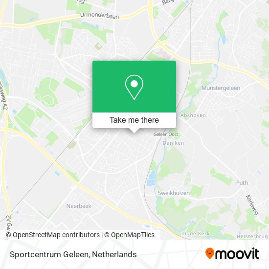 Sportcentrum Geleen map