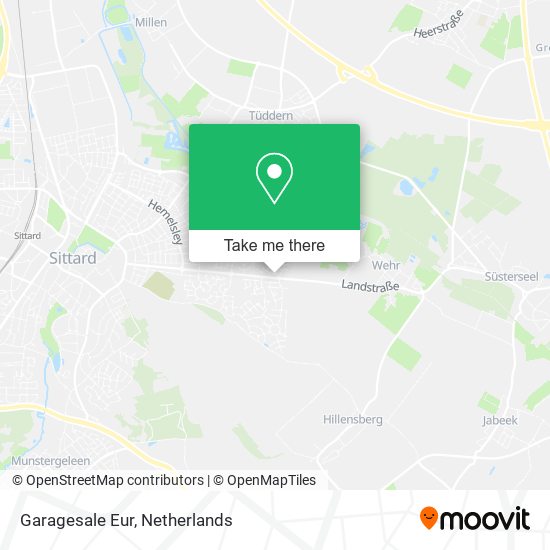 Garagesale Eur map